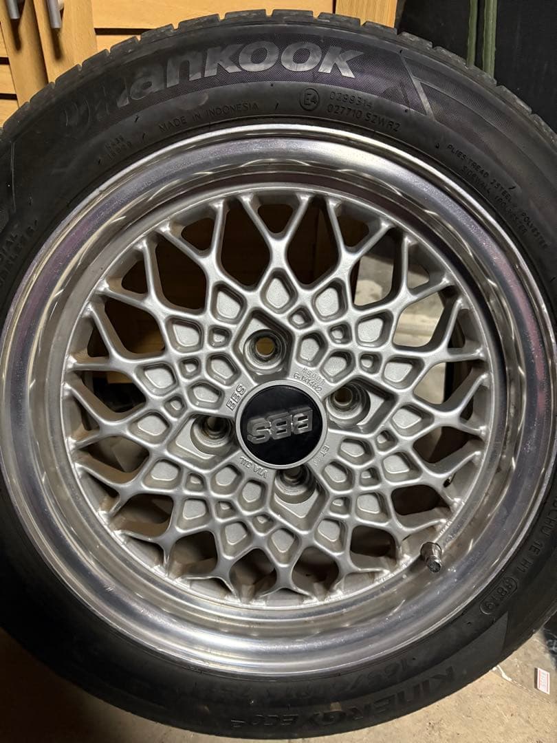 セルシオ、、BBS 14インチ ホイールセット Hankookタイヤ付き