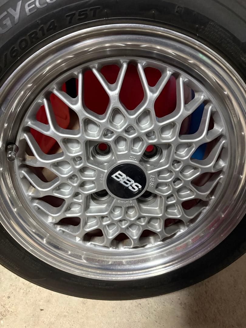 セルシオ、、BBS 14インチ ホイールセット Hankookタイヤ付き
