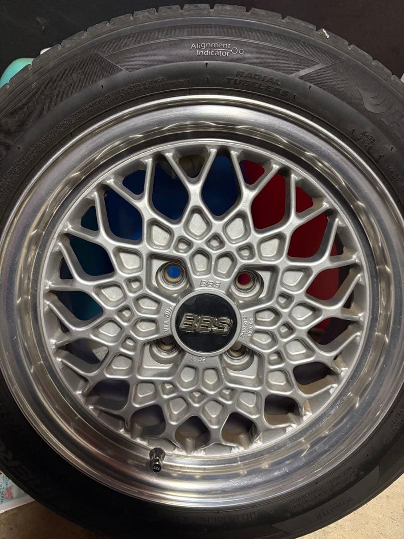 セルシオ、、BBS 14インチ ホイールセット Hankookタイヤ付き