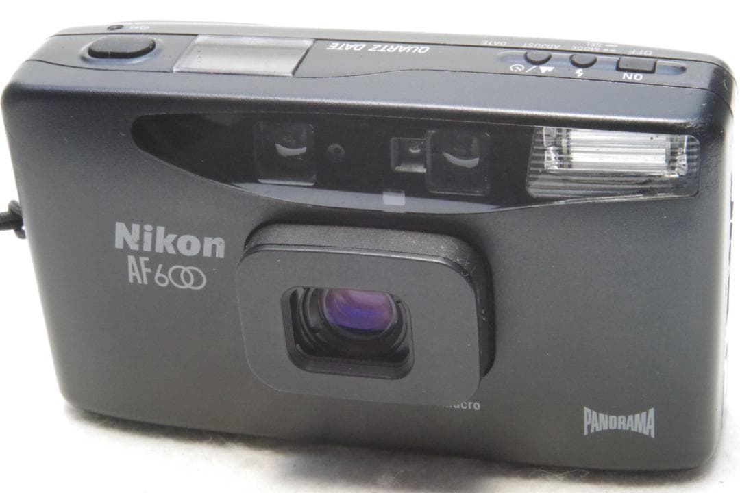 Nikon AF600 QUARTZ DATE PANORAMA 黒 動確 美品