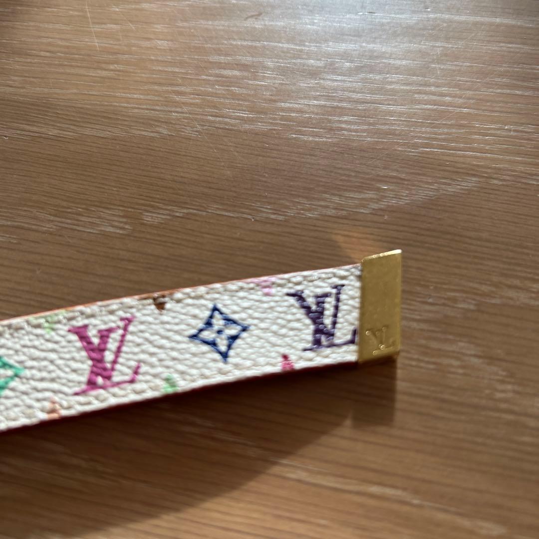 LOUIS VUITTON ルイヴィトン モノグラム マルチカラー ベルト 32