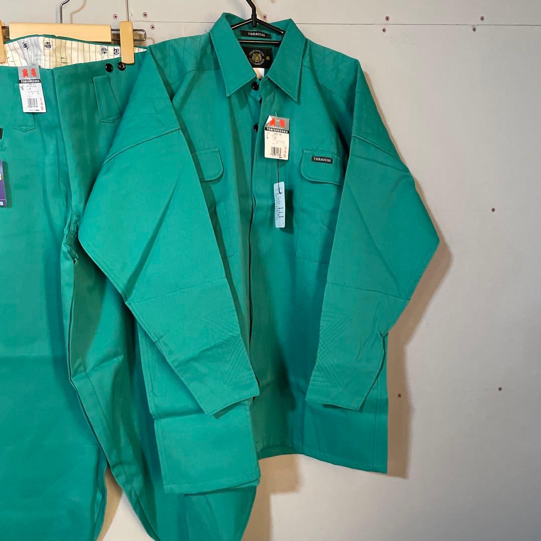 寅壱　スーパーロング　w76上下　L 鳶　作業着 高級 激安