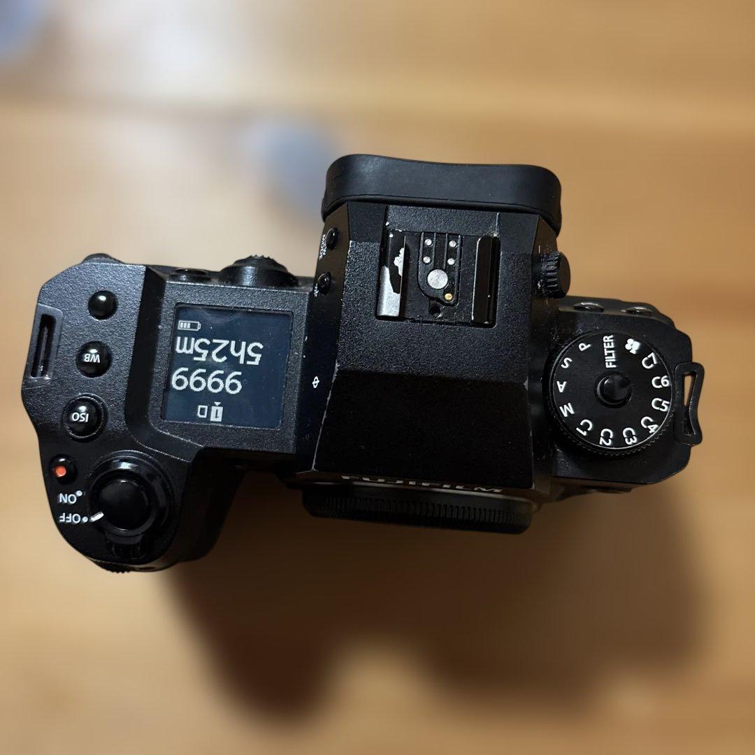 FUJIFILM X-H2 2.5万円相当の純正予備バッテリー2個と充電器付属