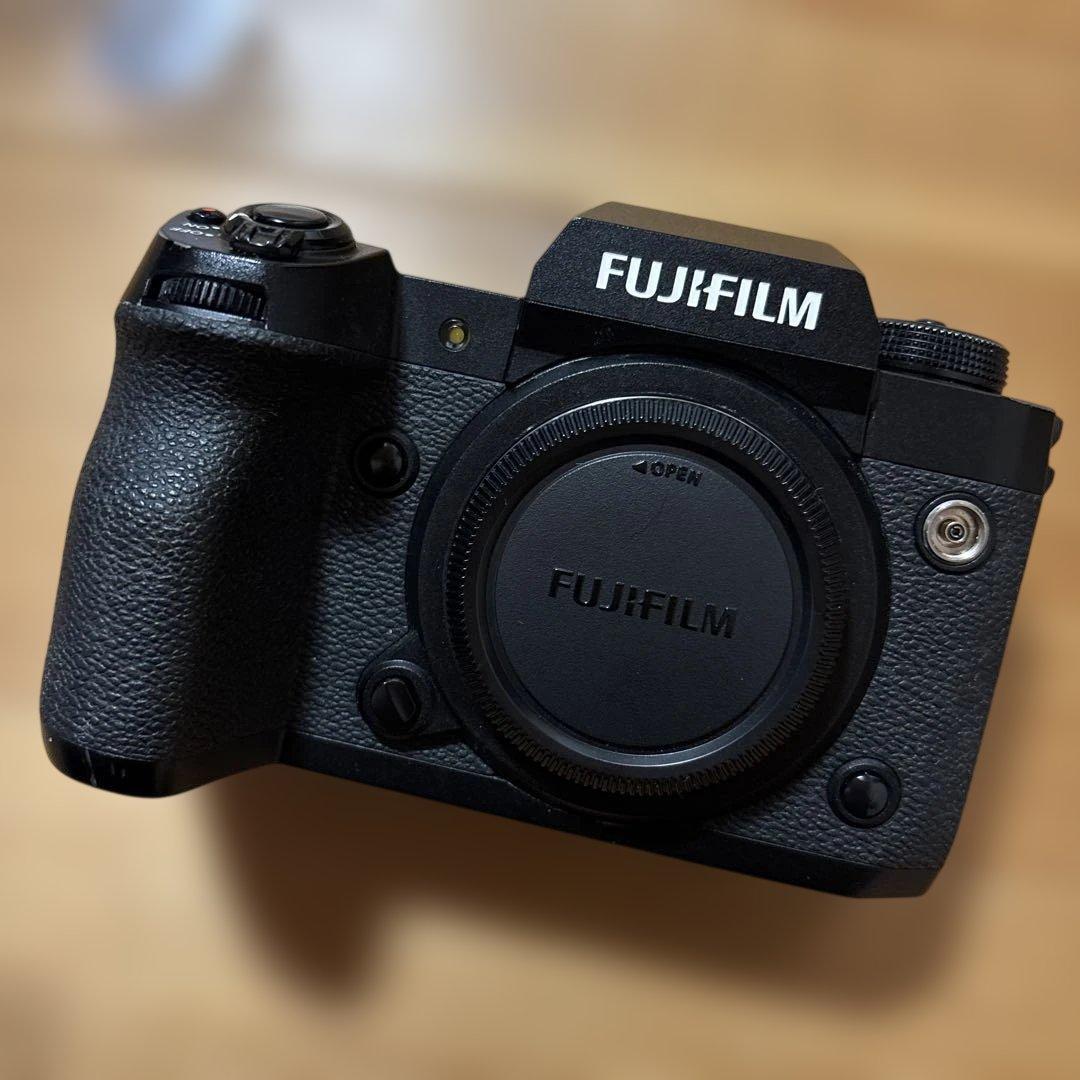FUJIFILM X-H2 2.5万円相当の純正予備バッテリー2個と充電器付属