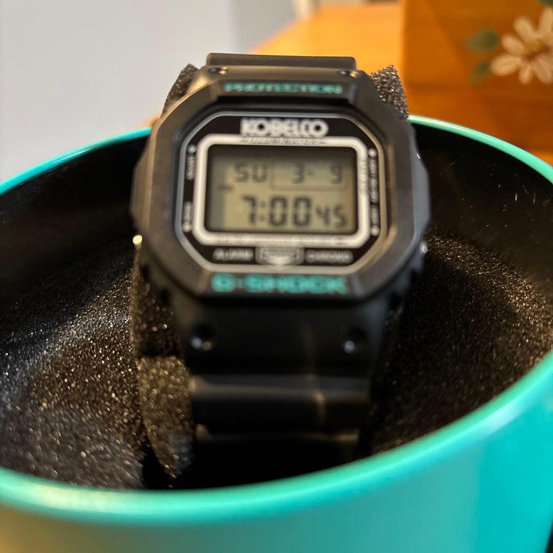 ★げんきちゃんです★ カシオ　KOBELCO G-SHOCK コラボ時計