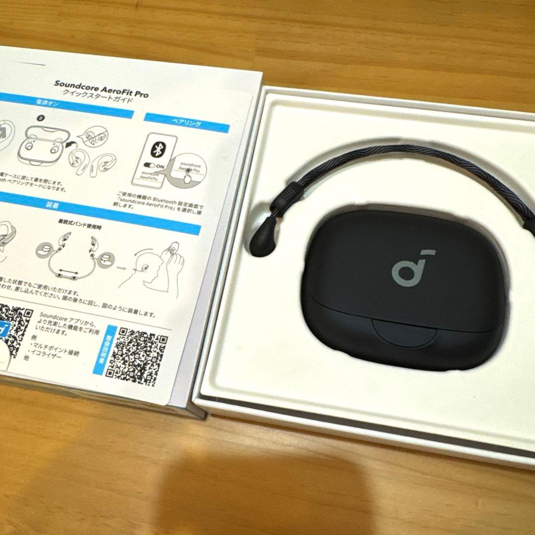 Anker Soundcore AeroFit Pro オープンイヤー型イヤホン