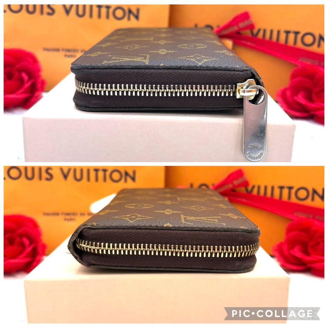 【極美品】 ルイヴィトン モノグラム ジッピーウォレット 長財布