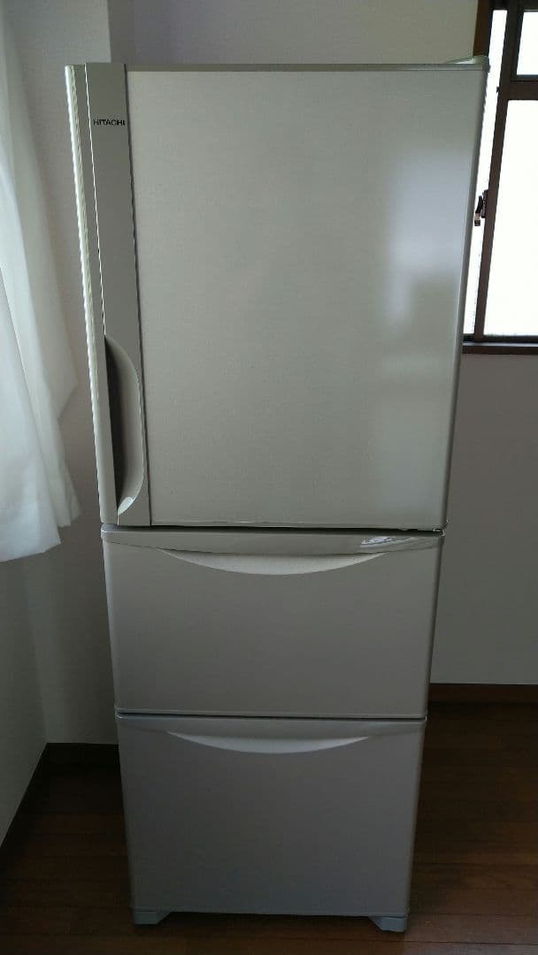 OO様 美品 日立 冷蔵庫 265L R-27JV 3ドア 取扱説明書付き