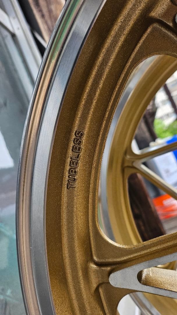 安値 ゼファー1100前後セット　セブンスターキャストホイール 新品未使用