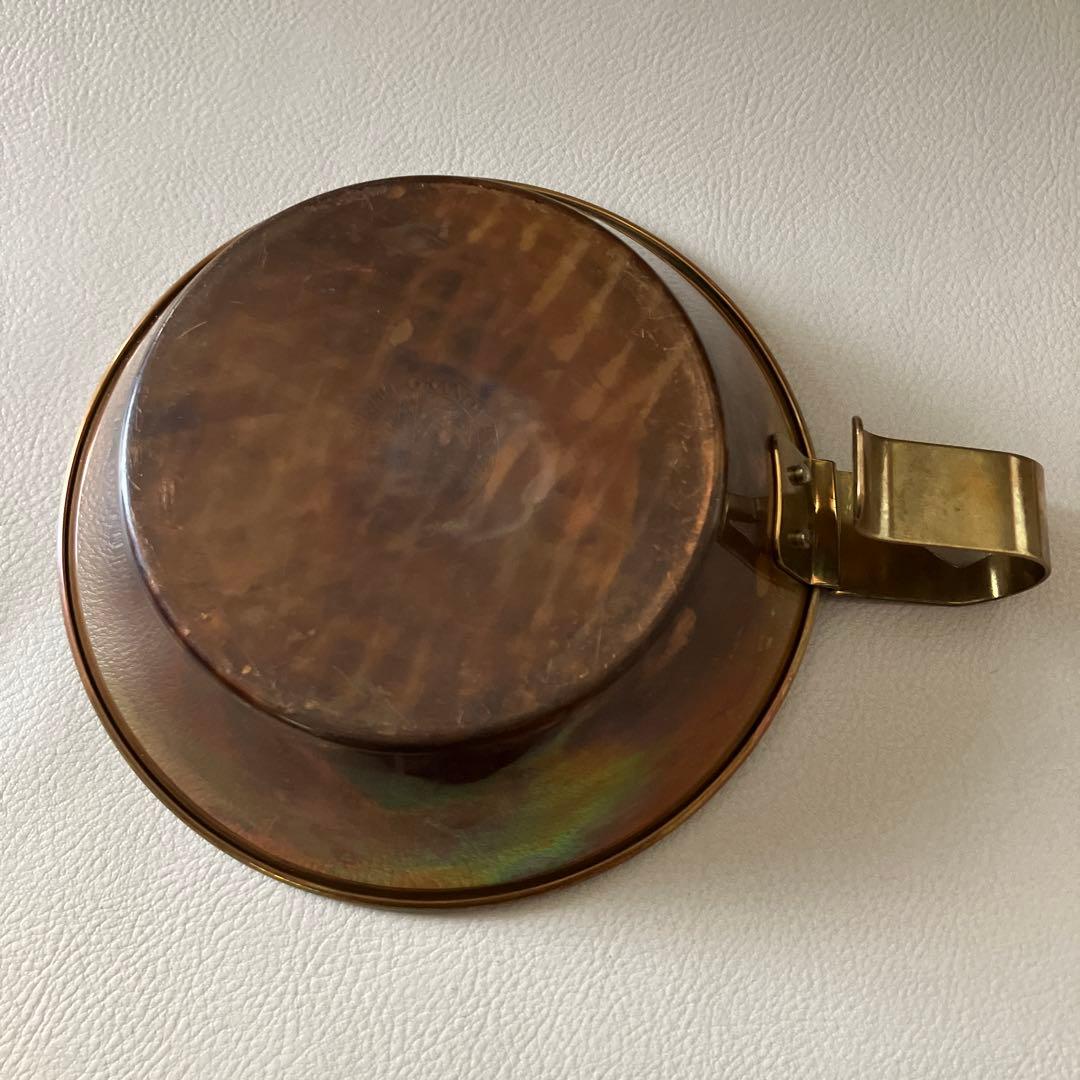 希少旧ロゴ FIRESIDE コッパー シェラカップ 500 リッド　セット