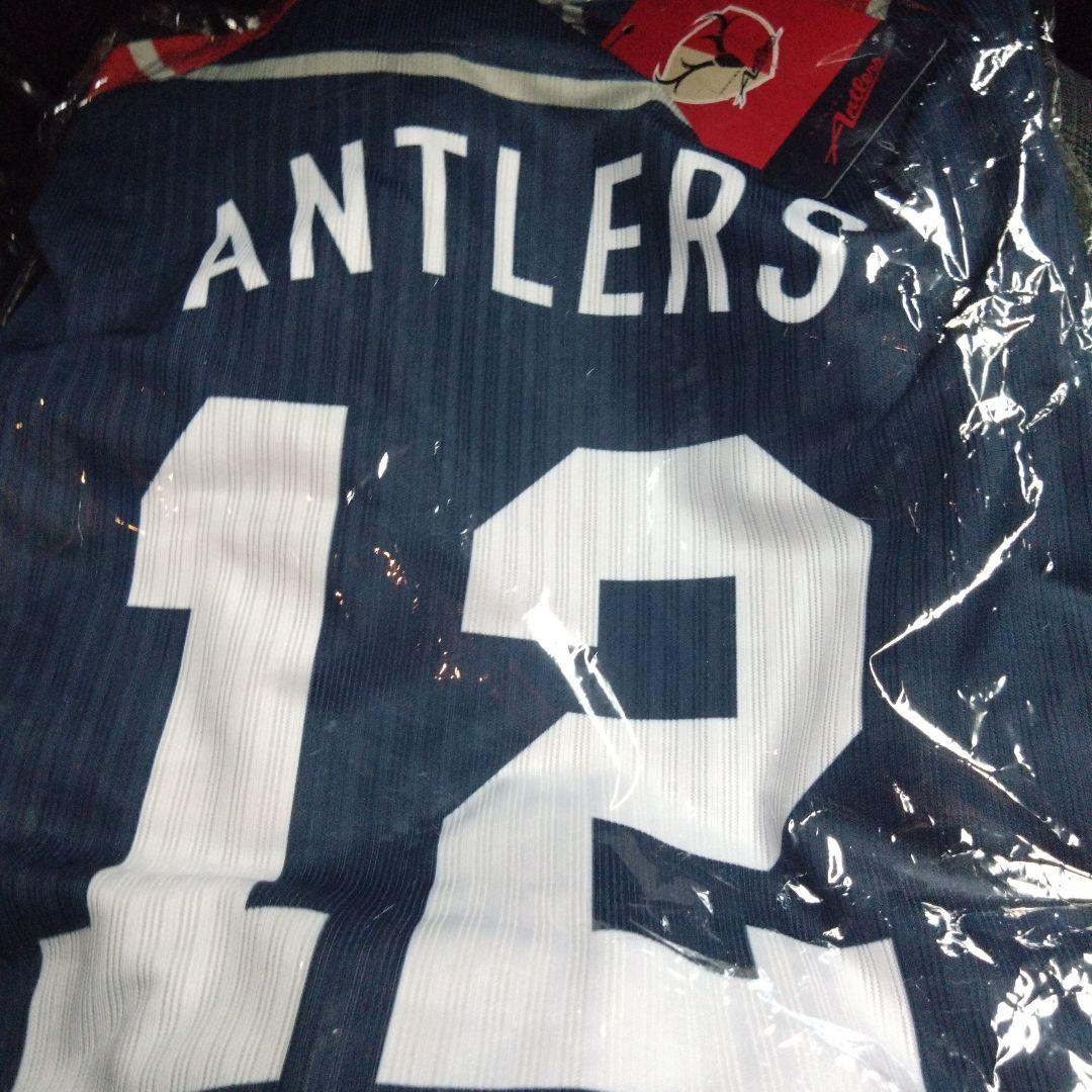 鹿島アントラーズ　ベースボールシャツ　XL　ネイビー