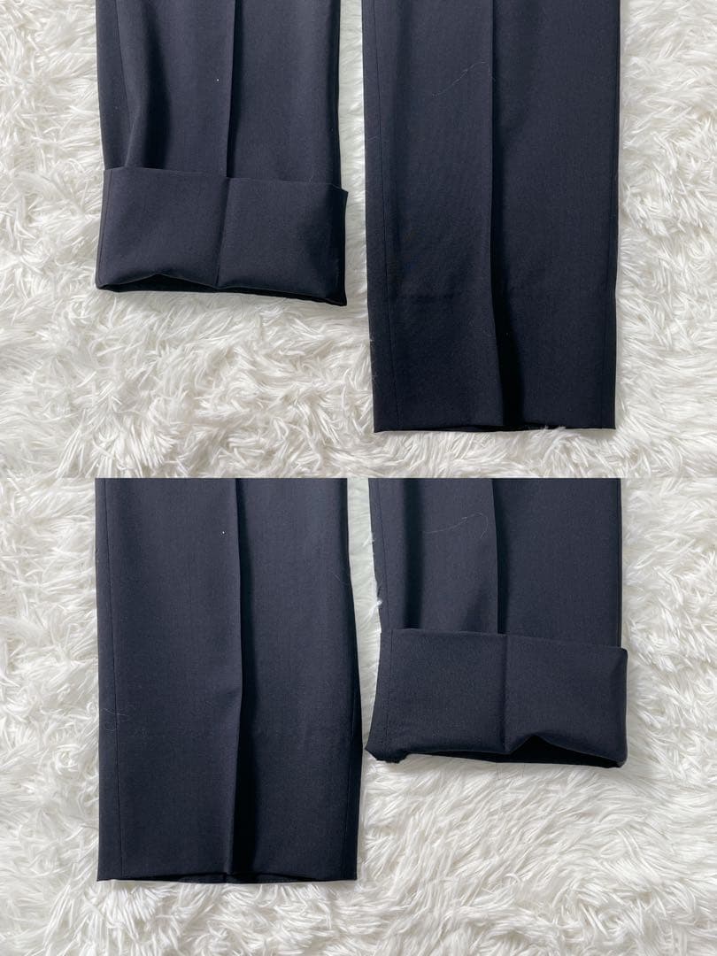 新品 LES MUES 3ピース A5 ダークグレー ウォッシャブル スーツ