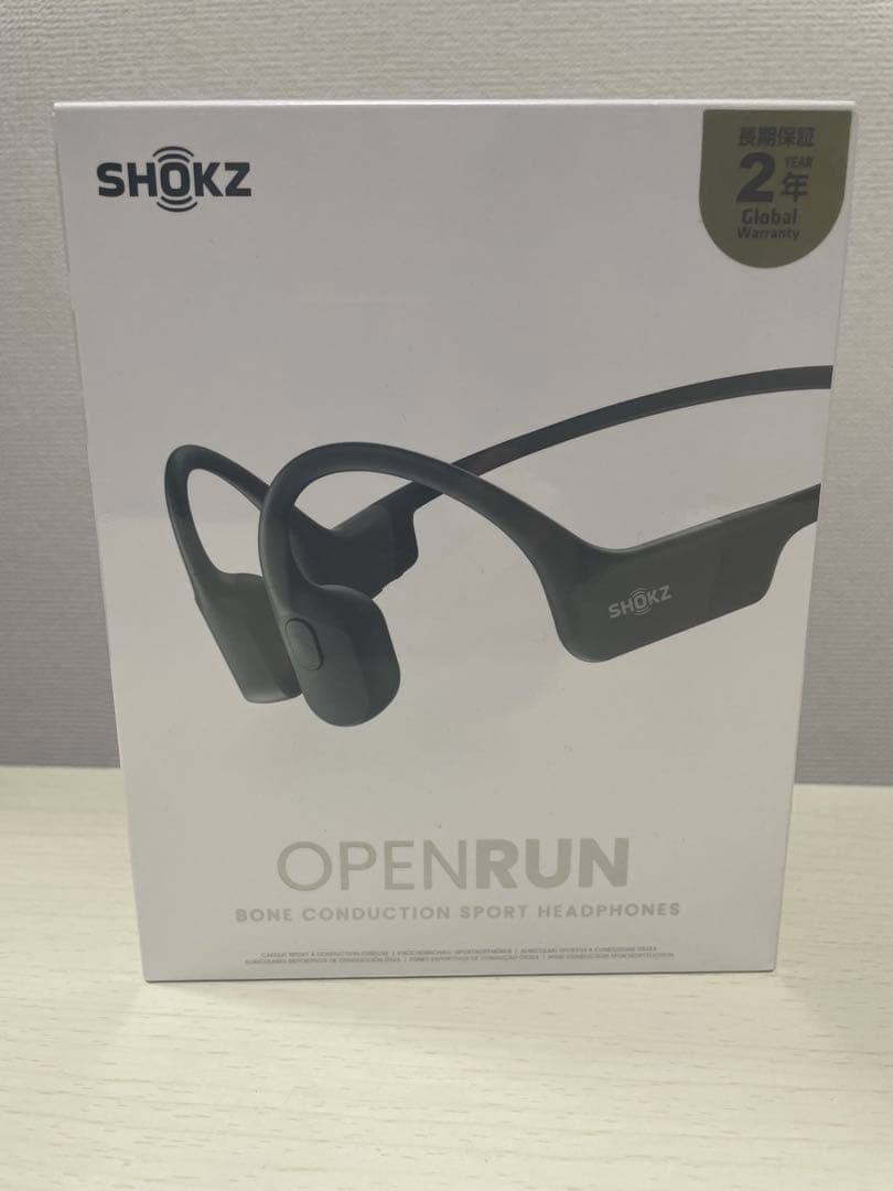 Shokz OpenRun 骨伝導イヤホン ブラック 新品未開封