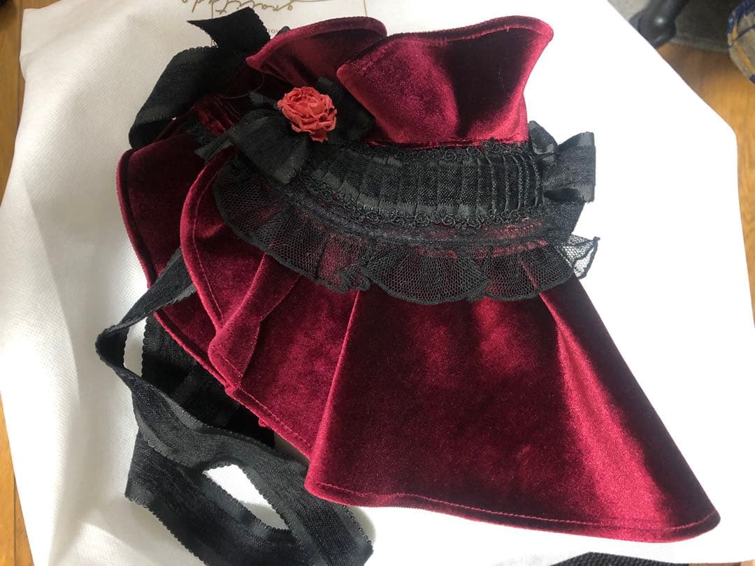 （中古現状お渡し品）星箱Worksのローゼンメイデンコラボワンピとボンネット