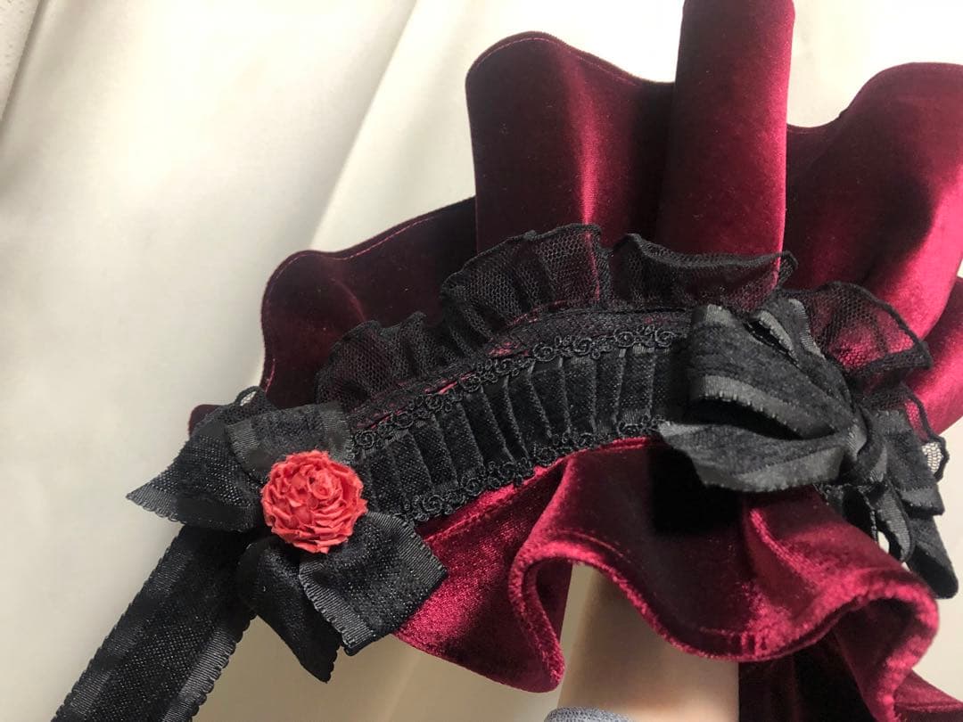 （中古現状お渡し品）星箱Worksのローゼンメイデンコラボワンピとボンネット