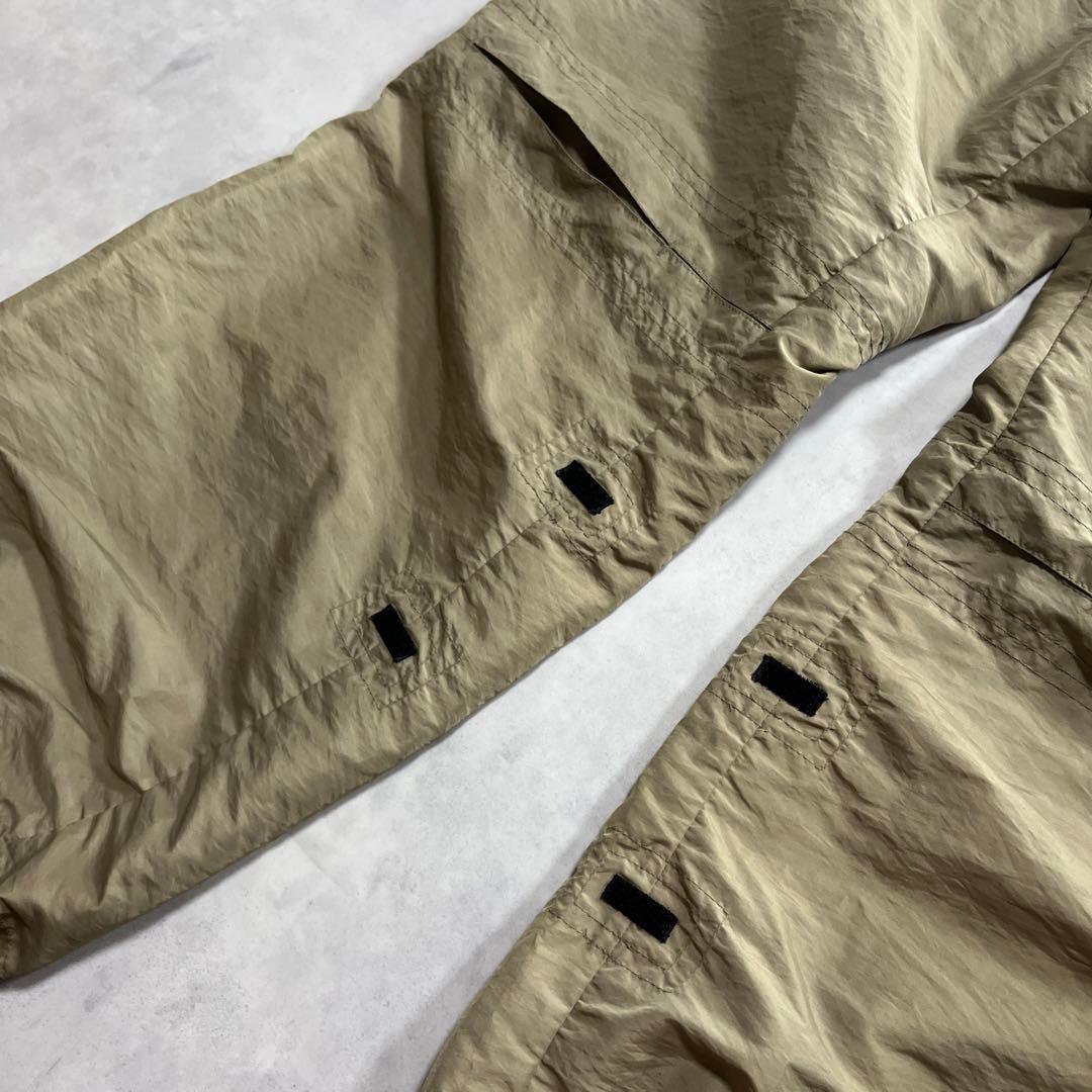 00s old adidas ナイロン テック カーゴパンツ アクションプリーツ