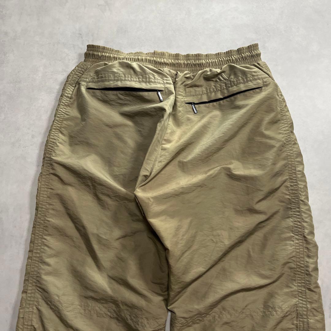 00s old adidas ナイロン テック カーゴパンツ アクションプリーツ