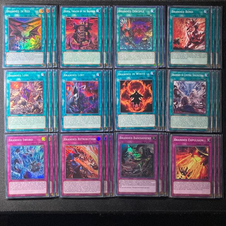 遊戯王 EU版 1st デスピア 烙印 デッキパーツ 49種 137枚