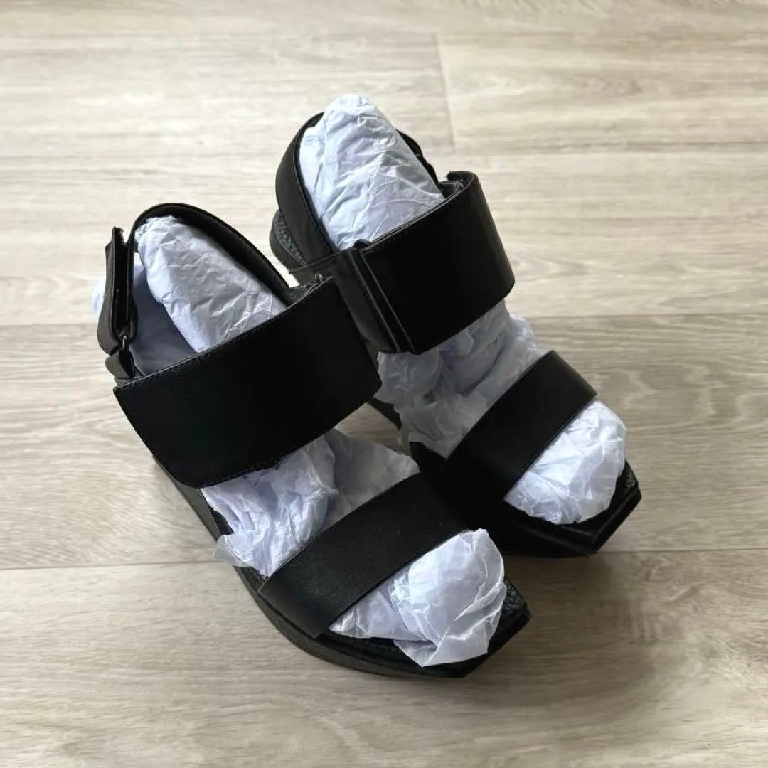 UNITED NUDE　Delta Wedge Sandal　黒 37