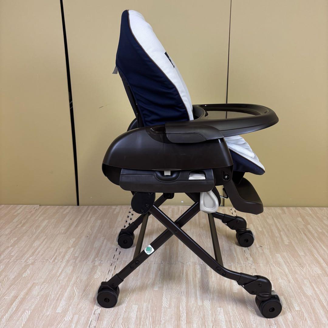 クリーニング済　☆未使用に近い☆　コンビ　ハイローベッド＆チェア　ネムリラ