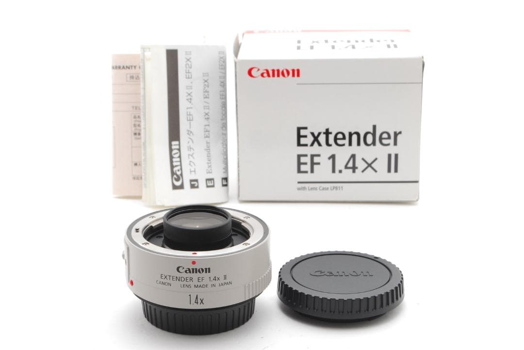 【ほぼ新品 箱付き】キヤノン Canon EXTENDER EF 1.4X II