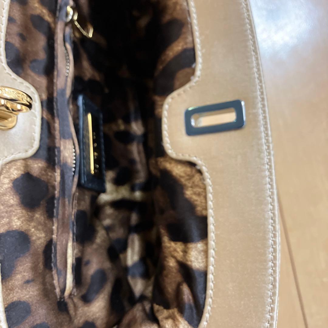 美品⭐︎ドルチェ＆ガッバーナ 2WAY レース チェーンバッグ レオパード柄