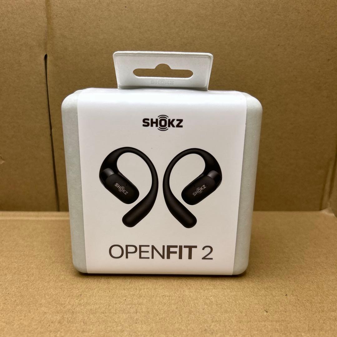 Shokz OpenFit 2 オープンイヤーヘッドホン 完全ワイヤレスイヤホン