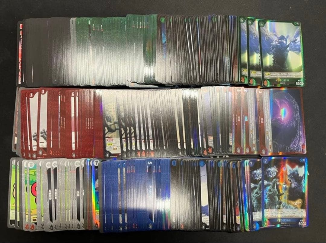 ゴジラカードゲーム 2弾 SR以下4コン 4枚ずつ