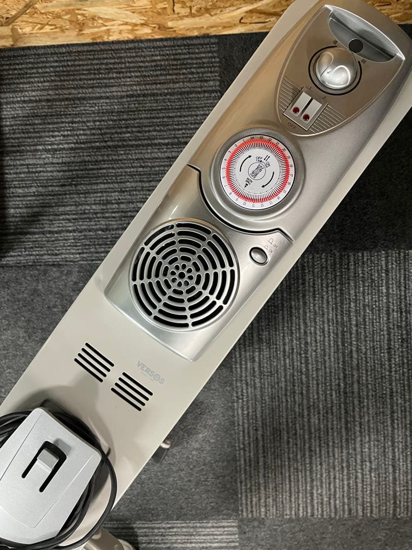 オイルヒーター ／VERSOS／ファンヒーター付／タイマー付