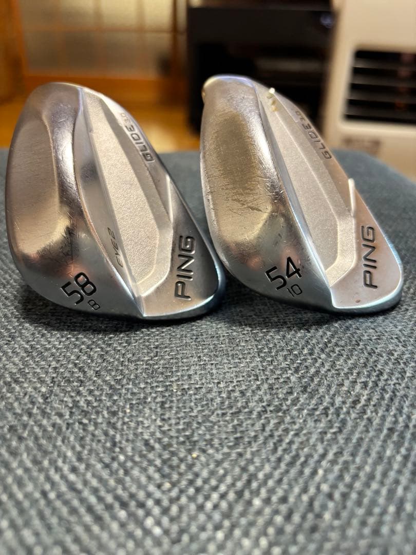 愛　 PING ウェッジ 54度58度2本セット　スチールシャフト
