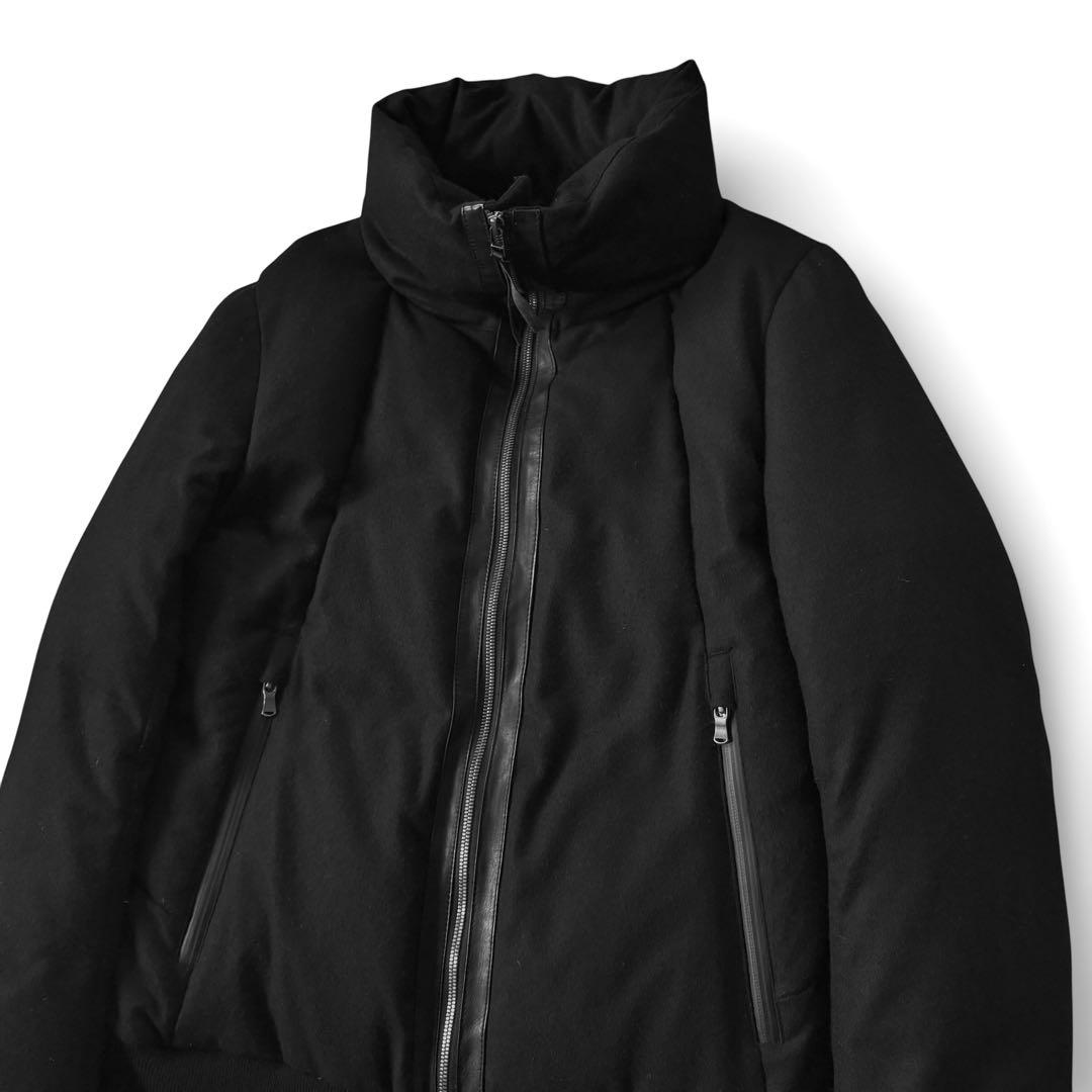 ジャケット・アウター The Viridi-anne High neck leather down