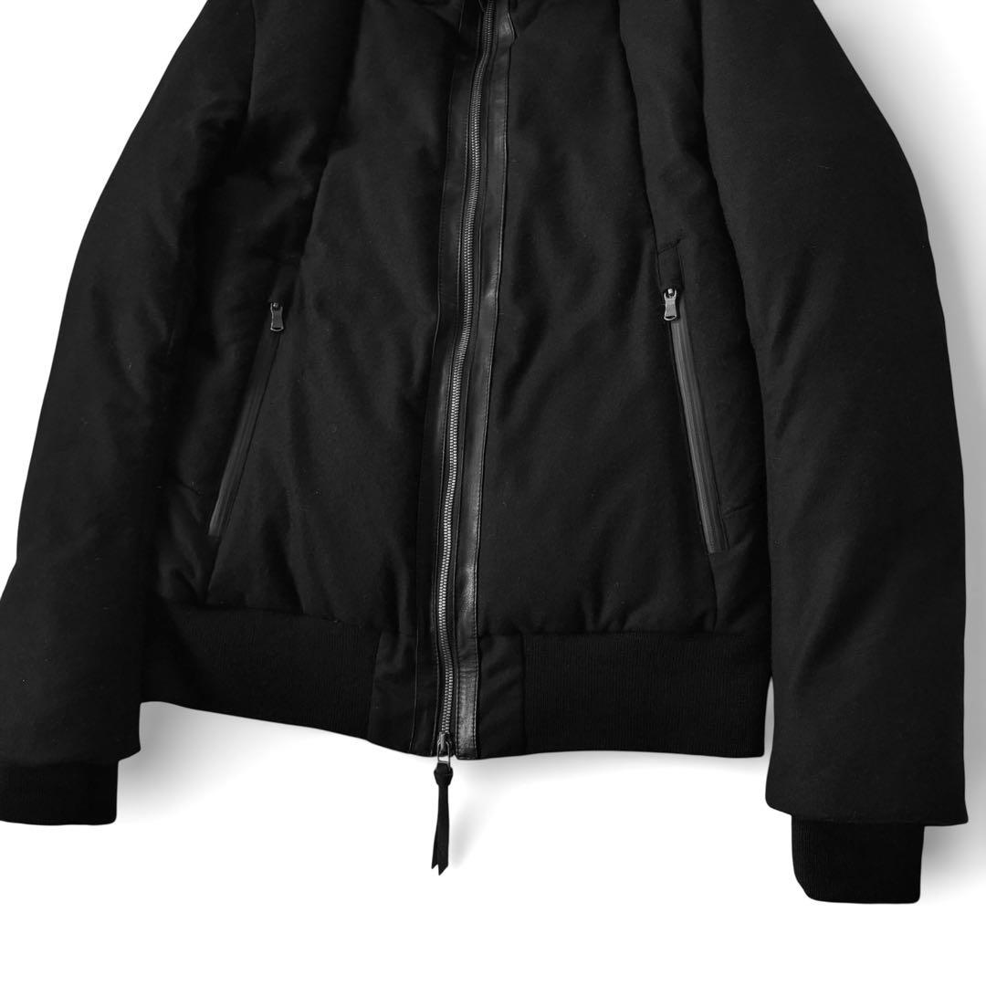 ジャケット・アウター The Viridi-anne High neck leather down