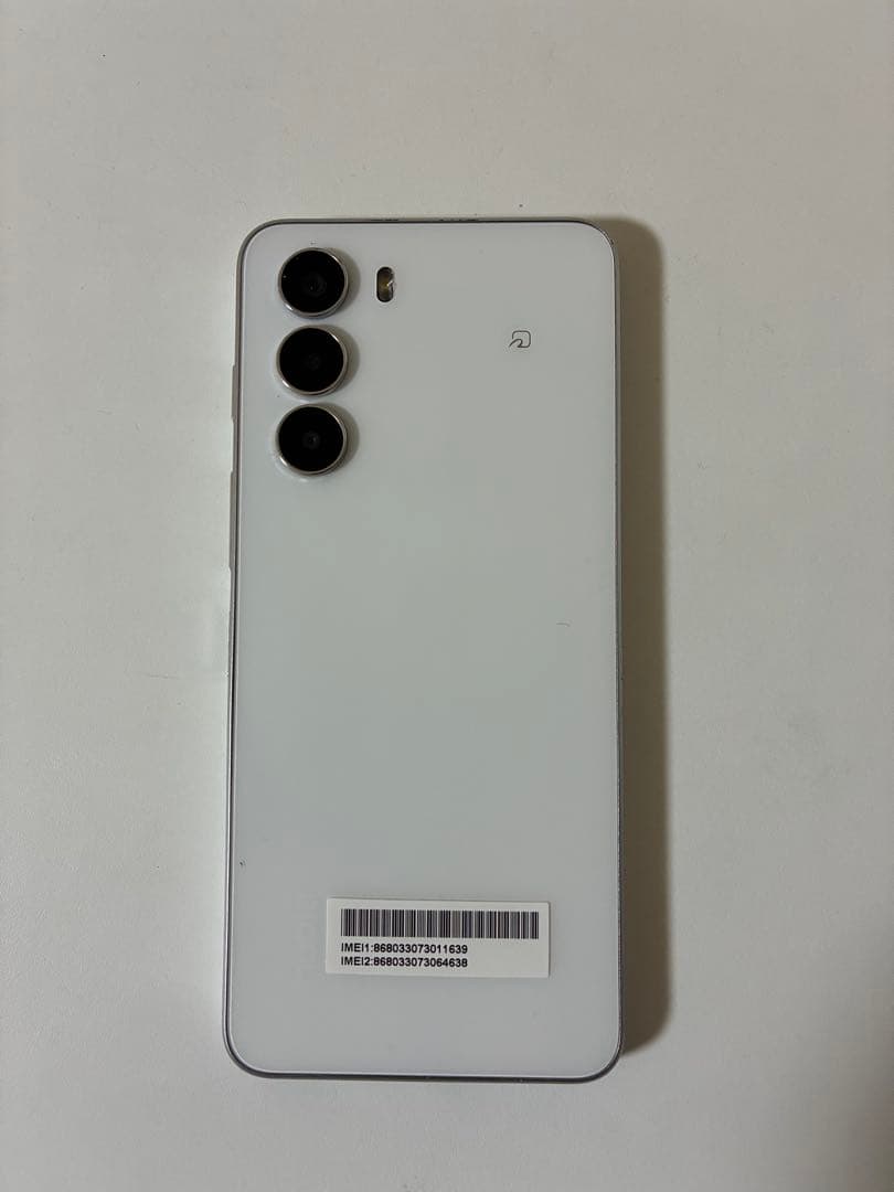 nubia s ホワイト　動作確認済み　スマホケース付