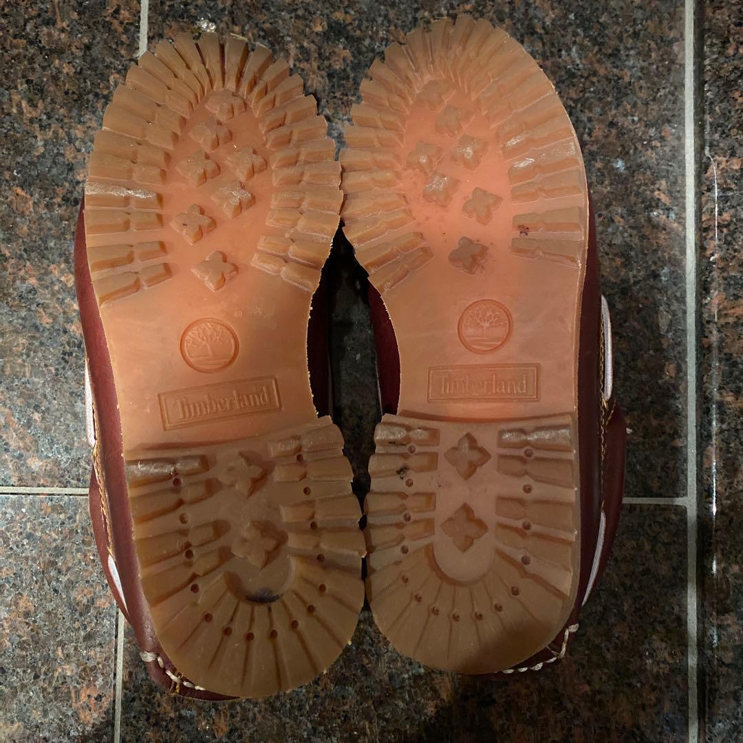 ティンバーランド　3eye バーガンディus8 箱付き