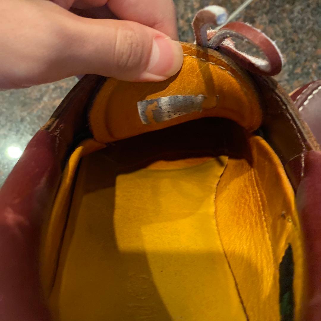 ティンバーランド　3eye バーガンディus8 箱付き