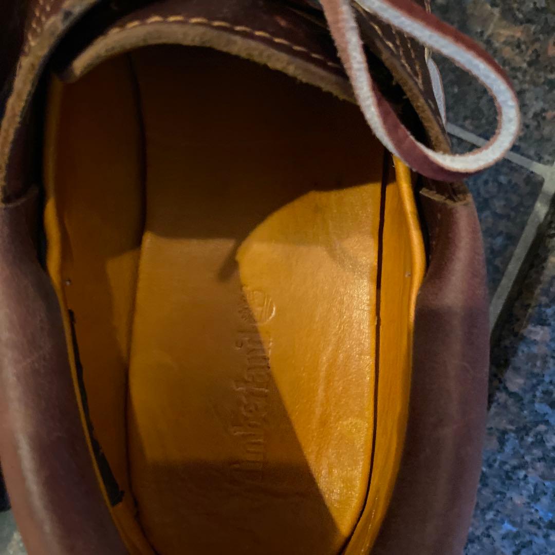 ティンバーランド　3eye バーガンディus8 箱付き