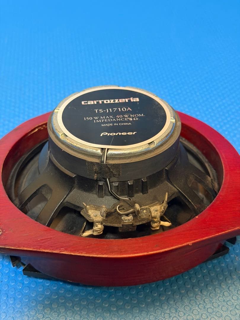 カロッツェリア スピーカー TS-J1710A クロスオーバー、バッフル付き