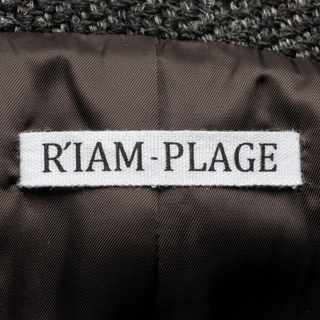 美品 Plage プラージュ R'IAM ツイードMINI ジャケット 36
