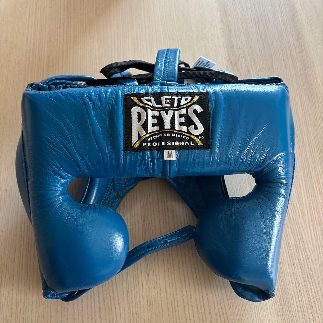 REYES プロフェッショナル ヘッドギア M 青