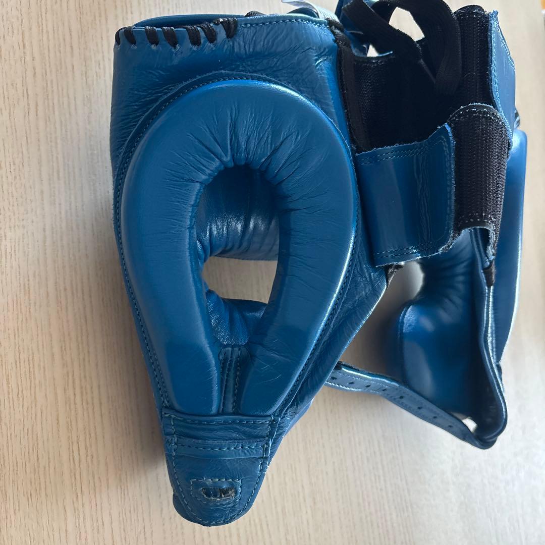 REYES プロフェッショナル ヘッドギア M 青