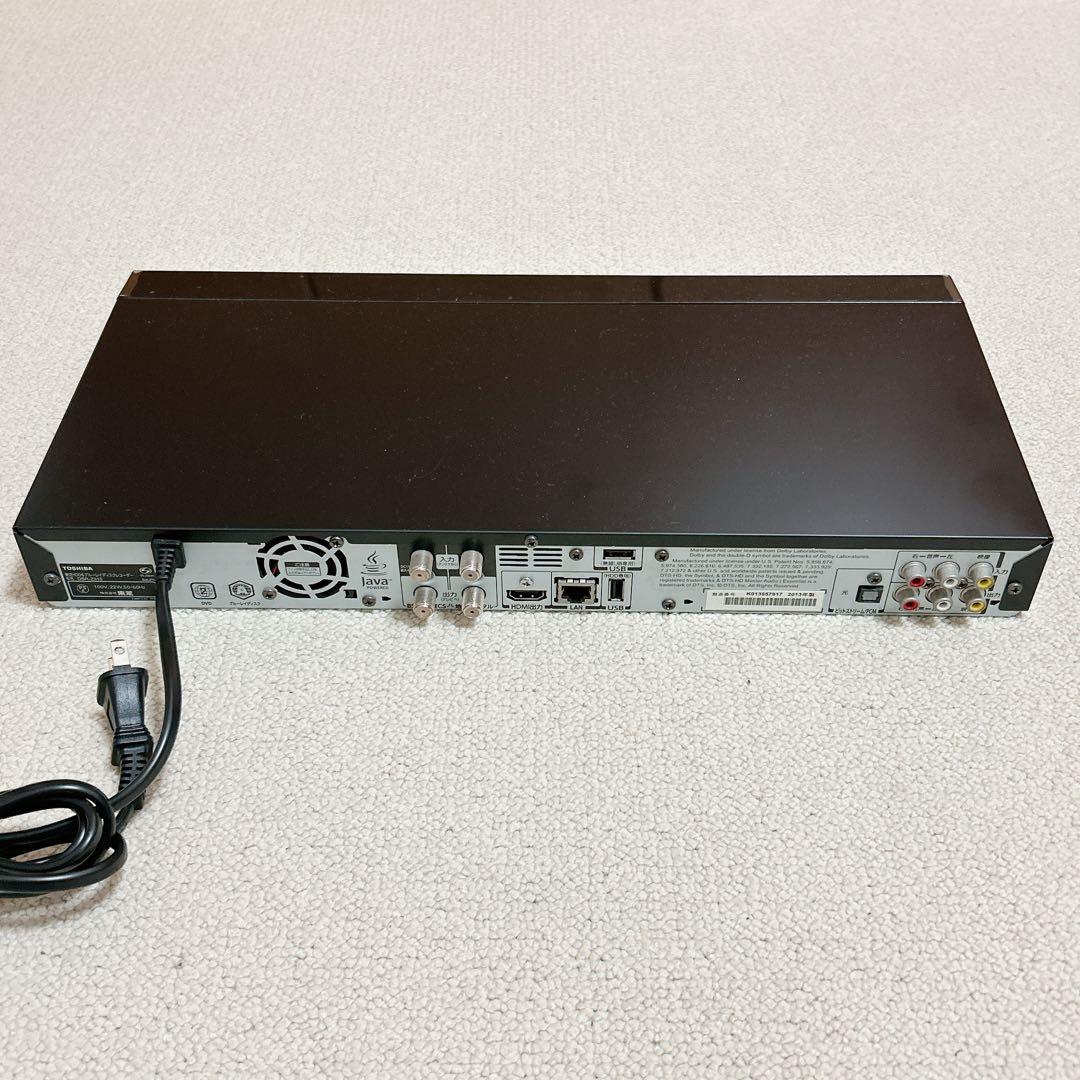 ●美品ブルーレイレコーダー●2番組録画　500G【REGZA】正面パネル新品級