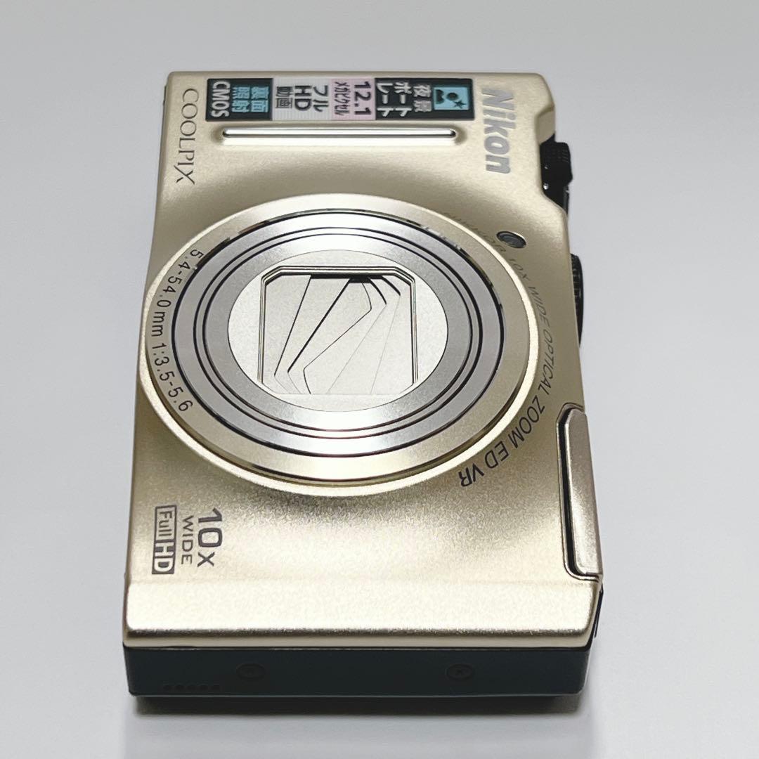 【美品】Nikon COOLPIX S8100 コンパクト デジタルカメラ