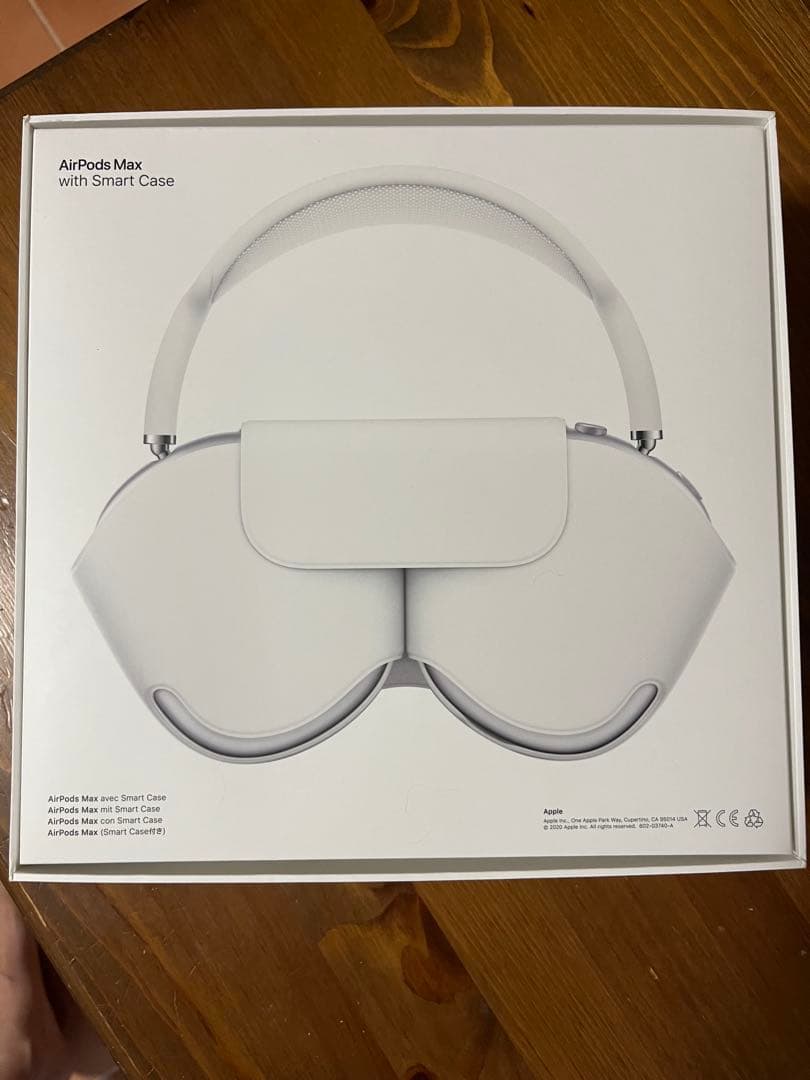 APPLE ワイヤレスヘッドホン AIRPODS MAX SILVER