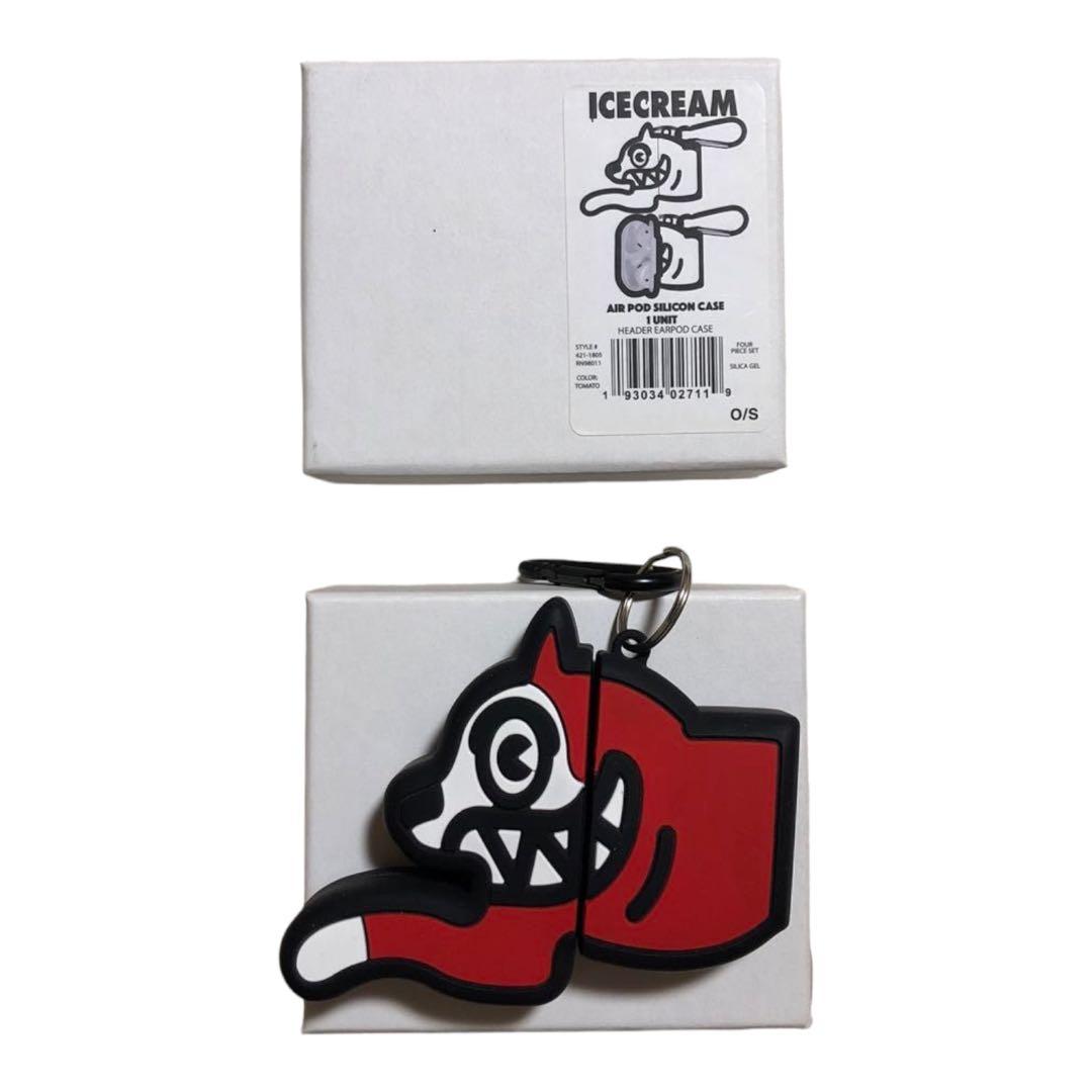 ICECREAM AIR POD SILICON CASE。