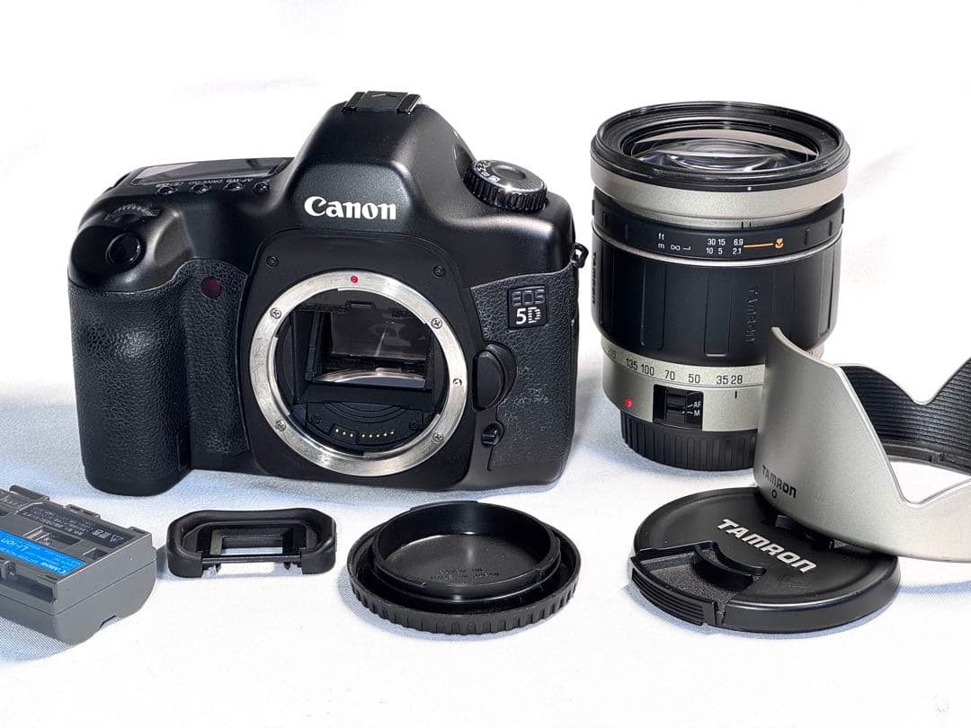 Canon EOS 5D 初代 後期型 美品 付属品多数 28-200 レンズ付