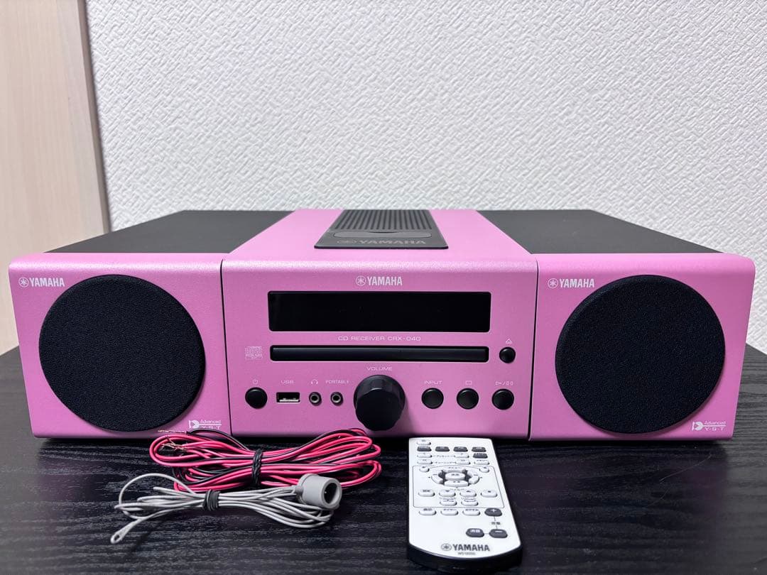 ヤマハ CRX-040 CDコンボ リモコン付き