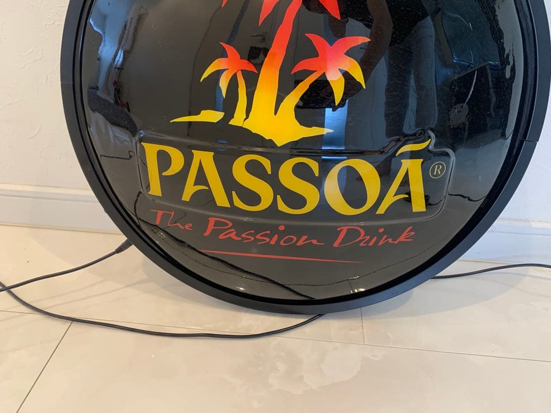 激レア　パッソア　電飾看板　ネオン　バー