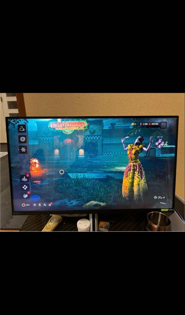 ゲーム向け高画質ディスプレイ本体