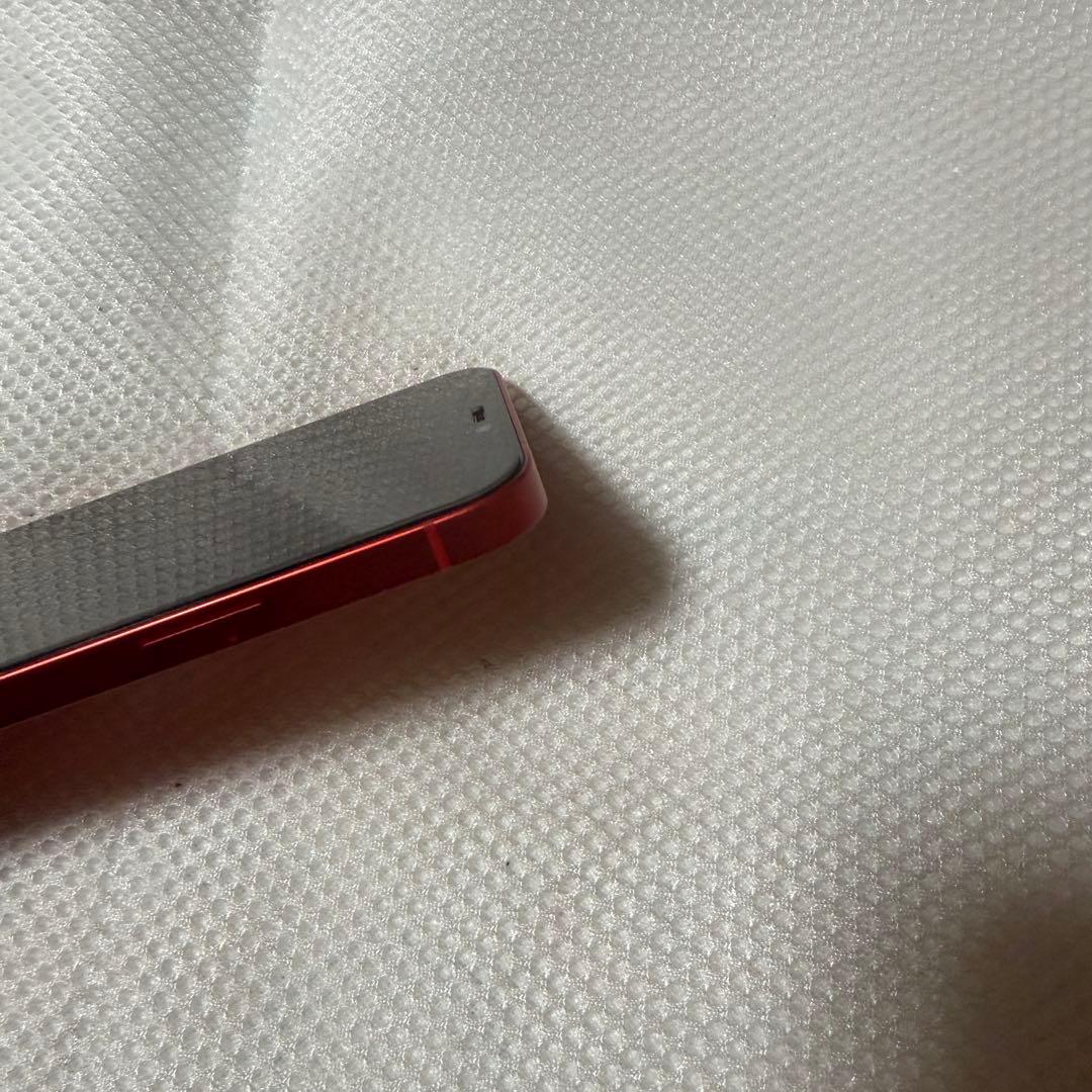 美品 SIMフリー iPhone12 128GB レッド バッテリー100%