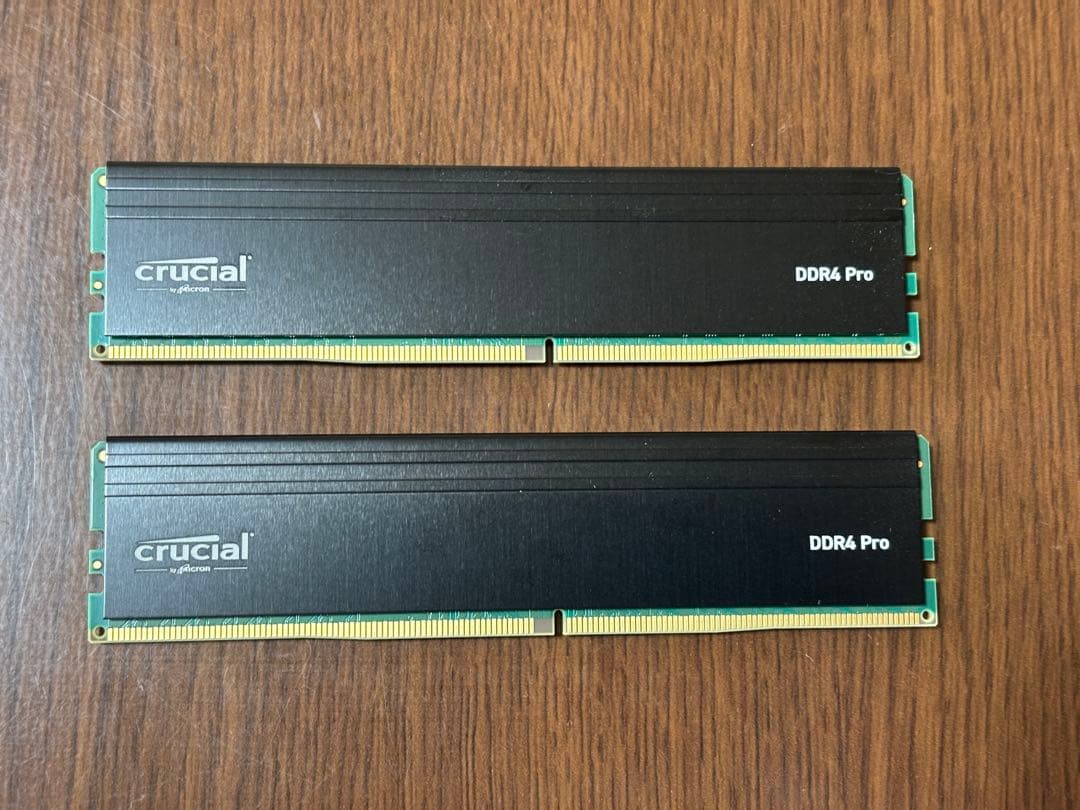 Crucial Pro DDR4 3200 32GBx2枚 64GB 動作確認済